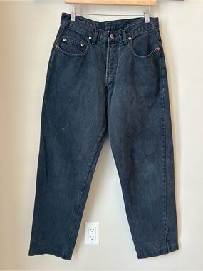 Made in Canada Manager X Rated Wide Leg Jeans Size 32 Dark Wash Y2K